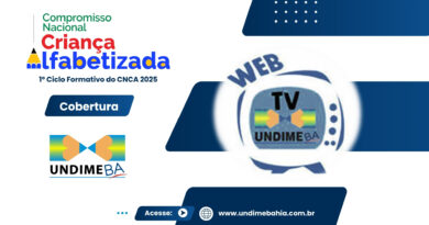 Web TV Undime Bahia acompanha o 1º Ciclo Formativo do Compromisso Nacional Criança Alfabetizada (CNCA) 2025