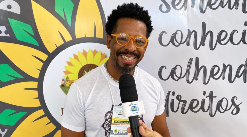 Gilberto Bahia, Conselheiro de Políticas Culturais da Bahia no encontro de Educação do Campo em Guanambi