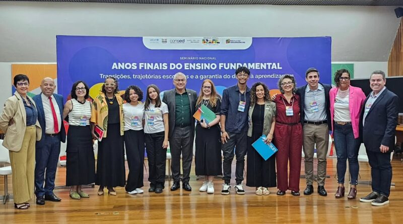 Undime participa de Seminário Nacional dos anos finais do Ensino Fundamental
