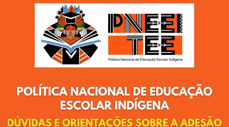 Videoconferência vai trazer orientações sobre o processo de adesão à Política Nacional de Educação Escolar Indígena nos Territórios Etnoeducacionais