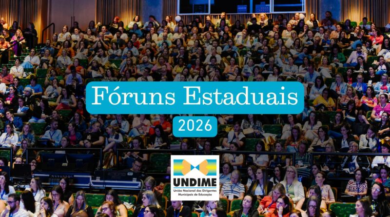 Confira as datas dos Fóruns Estaduais das seccionais da Undime em 2026