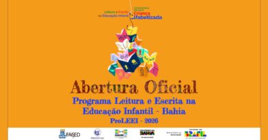Abertura oficial do Programa Leitura e Escrita na Educação Infantil na Bahia – ProLEEI