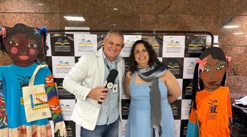 Exposição da Campanha Nacional pelo Direito à Educação destaca trajetória de mobilização e conquistas no seminário da Uncme em Salvador