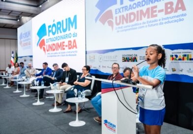 Fotos do Fórum da Undime Bahia que evidenciou o protagonismo da educação municipal no estado