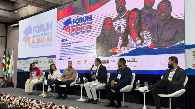 PME e agendas interseccionais ganham destaque na abertura do segundo dia do fórum da Undime Bahia
