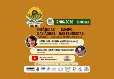 Formação debate políticas de educação infantil para crianças do campo, das águas e das florestas