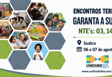Inscrições estão abertas para Encontro Territorial dos NTE’s 03, 14 e 15 em Seabra