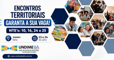 Juazeiro recebe Encontro Territorial da Undime Bahia, nesta quinta e sexta-feira, nos dias 23 e 24 de julho