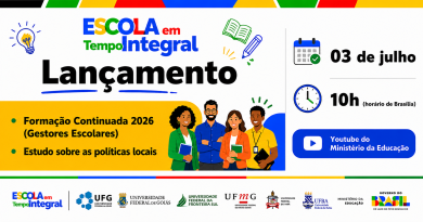 MEC lança Formação Continuada 2026 e estudo inédito sobre políticas locais de Educação Integral