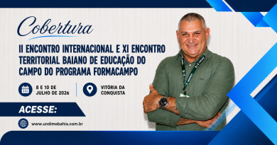 Web TV Undime Bahia realiza cobertura especial do II Encontro Internacional e XI Encontro Territorial Baiano de Educação do Campo