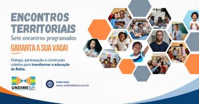 Inscrições abertas para os Encontros Territoriais da Undime Bahia para os encontros em Irecê e Senhor do Bonfim