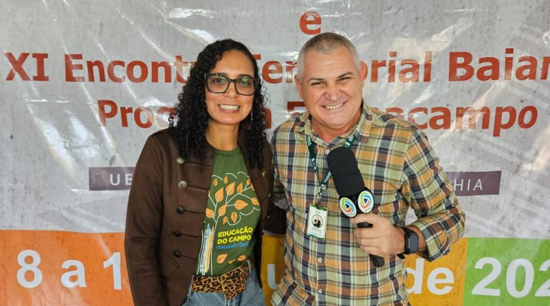 Laje apresenta projeto de horta escolar reconhecido pelo MEC durante o FormaCampo