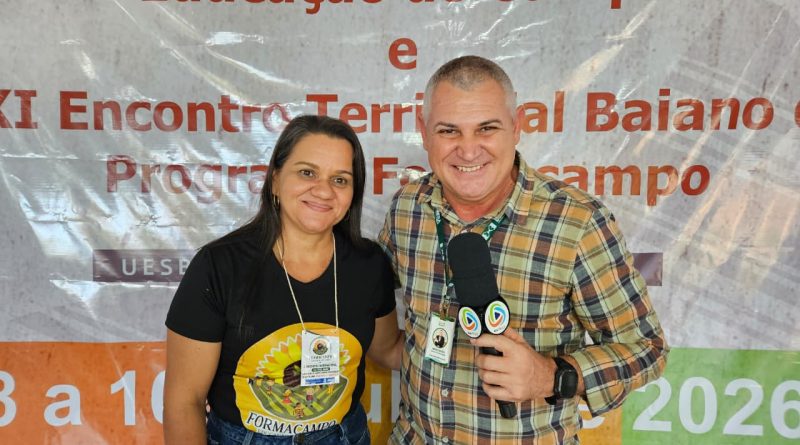 Ibotirama apresenta experiência de educação integral no campo durante o FormaCampo em Vitória da Conquista