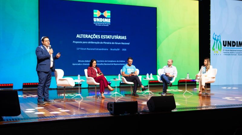 Publicado novo Estatuto Social da Undime, aprovado durante o 11º Fórum Nacional Extraordinário