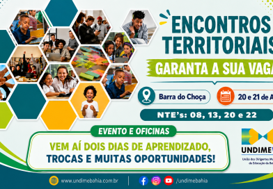Confira a programação e garanta a sua participação no Encontro Territorial da Undime Bahia em Barra do Choça que acontece nos dias 20 e 21 de agosto