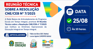 3ª Reunião Técnica debate revisão das políticas locais de Educação Integral em Tempo Integral na Bahia