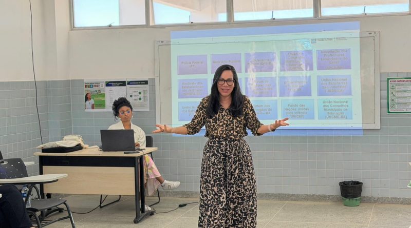 Oficina Bahia pela Paz, Escola que Protege e Busca Ativa Escolar reforçam papel da escola na proteção de crianças e adolescentes durante Encontro da Undime em Seabra