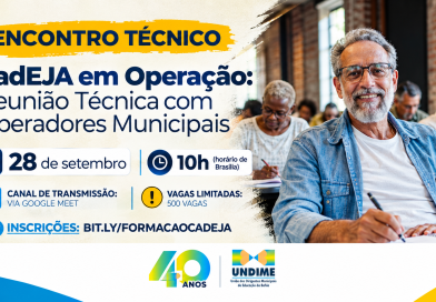 Undime e Conviva realizam reunião técnica com operadores municipais do CadEJA