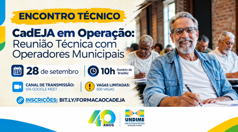 Undime e Conviva realizam reunião técnica com operadores municipais do CadEJA